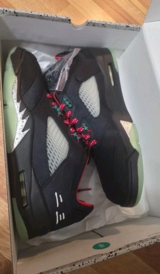 Size 11 - Jordan 5 Low x CLOT Jade
