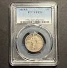 1918-S Standing Liberty Quarter — PCGS VF30 🔥 Original Surfaces — Better Date