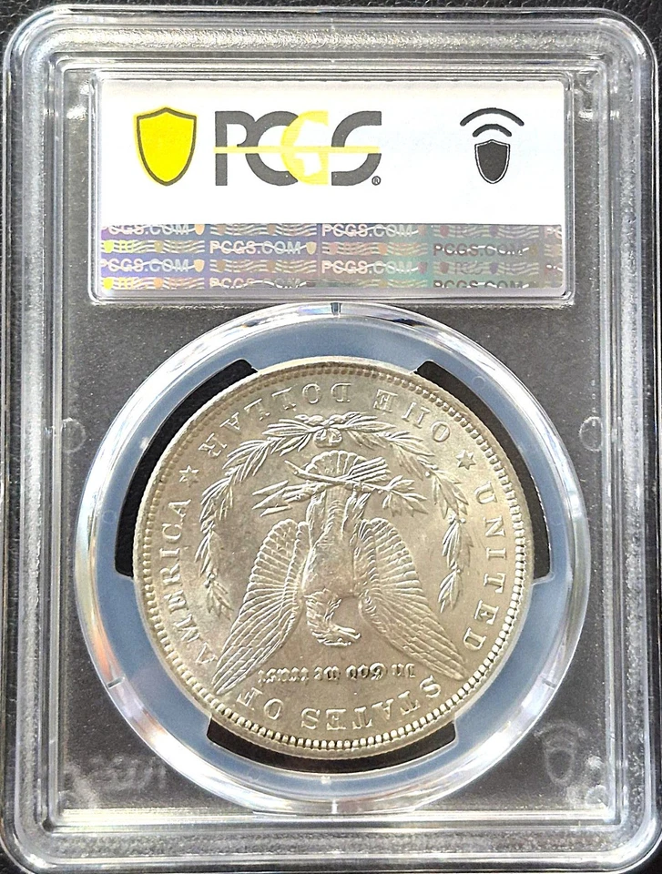 1889-P  MS62  SILVER $1 AMERICAN MORGAN  DOLLAR PCGS *BEAUTIFUL COIN* - Image 2 of 2