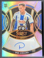 Pol Lozano 2025-26 Panini Select La Liga Signatures Silver Auto RC #S-PL
