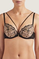 Aubade Paris Floral Embroidered Underwired Bra – 34E / 75E / 90E – OMBE