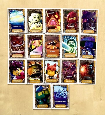 Lego Ninjago Serie 11 Trading Cards - Konvolut Falle 17 Karten Neu