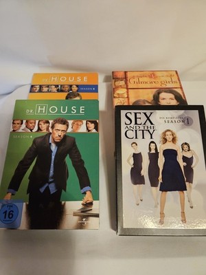 DVD Staffeln | Dr. House 2+4 | Sex and the City 1 | Gilmore 1  