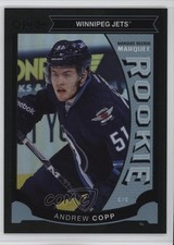 2015 O-Pee-Chee Marquee Rookies Rainbow Foil Black 31/100 Andrew Copp #544 9fn