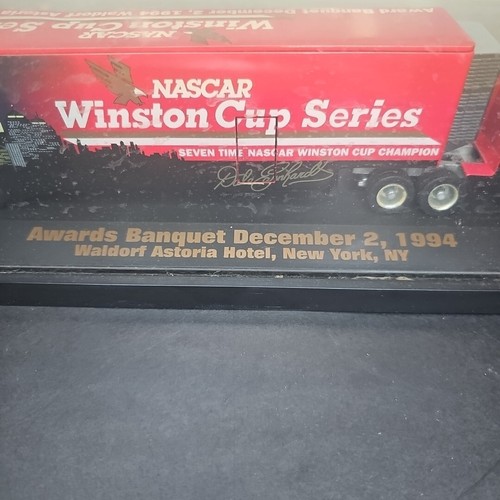 NASCAR Dale Earnhardt Winston Cup Banquet Award 1994 Twin Towers Waldorf Astoria - Picture 6 of 7