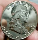 1962 Proof Franklin Silver Half Dollar
