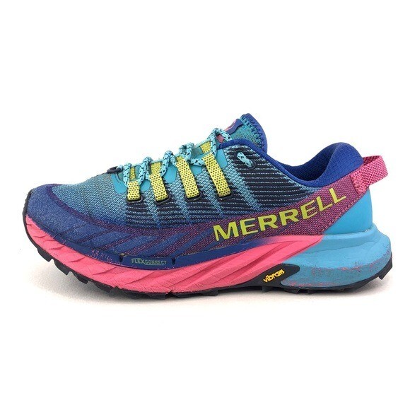 Scarpe da trail running Merrell Agility Peak 4 donna taglia 9 blu atollo fucsia