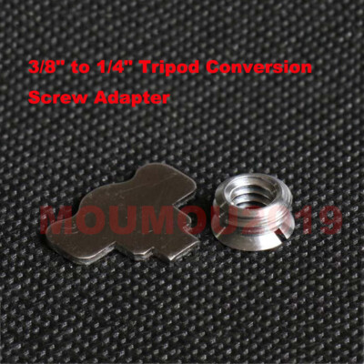 3/8''  1/4'' Tripod Conversion Screw Adapter For Rolleiflex Rolleicord TLR Camera 
