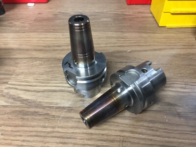 PAIR SECO HEAT SHRINK TOOL HOLDER HSK 63A NO. E930454 - 12MM x 90