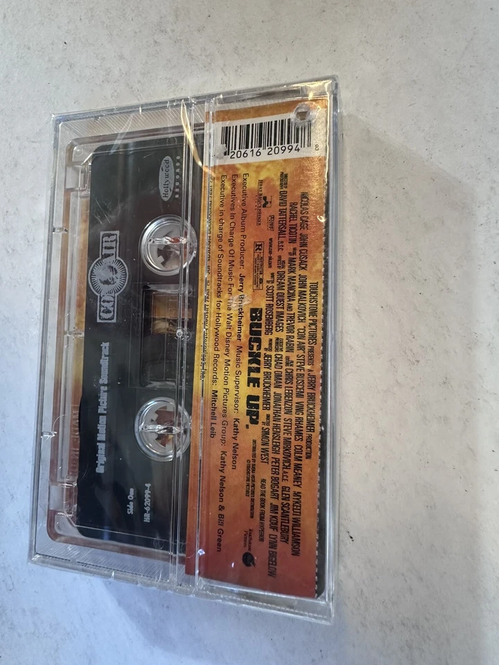 Con Air Original Motion Picture Soundtrack Cassette Tape Polygram 1997 New! NIP! - Image 2 of 4