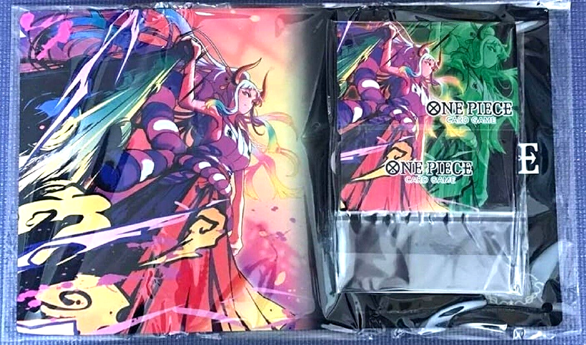 one piece card game playmat and storage box set yamato TCG The accompanying storage box ONE PIECE CARD GAME |