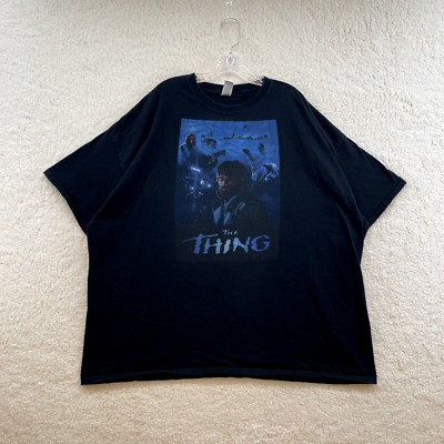 Y2K Vintage The Thing T-Shirt 4XL XXXXL Horror Sci-Fi Movie Promo
