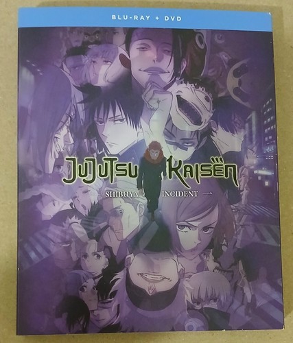 NEW - JUJUTSU KAISEN: Shibuya Incident Season 2 Blu-ray + DVD w/ Slipcover