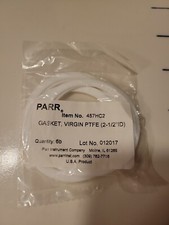Parr 457HC2 Gasket, Virgin PTFE 2 1/2 ID COUNT 6