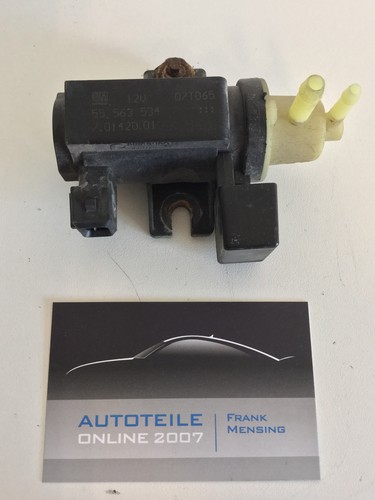 Opel Astra H Druckwandler Unterdruckventil zurückgesetzt 55563534 70142001