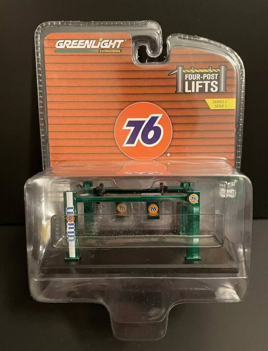 グリーンライト　76　ユニオン　ガレージ　リフト　1/64 グリーンライト 76 ユニオン ガレージ リフト 1/64 Vintage