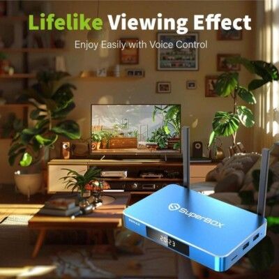 #ad 2026 SUPERBOX Blue Max S6 Ultimate Home Entertainment Box Fast Shipping Air $329.00