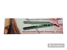 Professional Tourmaline Ceramic Plates Hair Straightening Flat Iron Peacock