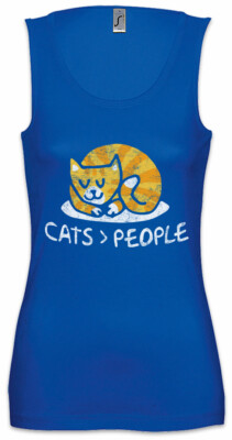 Cats People Women Tank Top meow cats cat Love Addicted Fun Love Addiction