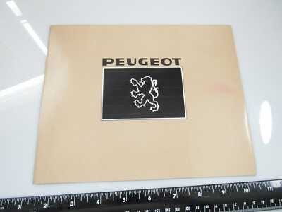 1977 PEUGEOT 504 Dealer Sales Brochure Advertising Booklet Promo