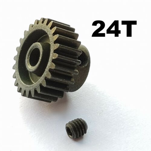 Ingranaggio pignone in metallo 48P 21T 22T 23T 24T 25T aggiornamento modello RC - Foto 6 di 12