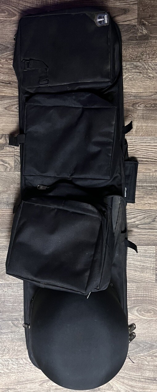 Eastern Beacon TAC PAC Double Rifle Gear Bag. Police Military Tactical. Used