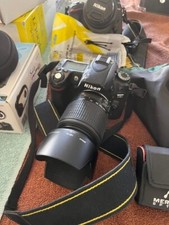 nikon digital dslr camera with lenses