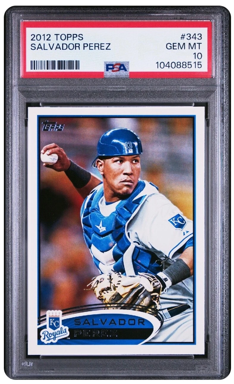 Salvador Perez trading card