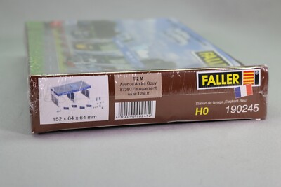 LE2273 FALLER 190200 maquette train Ho 1/87 Set manutention de