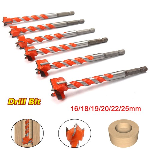 16-25mm Forstner Drill Bit Set 1/4 