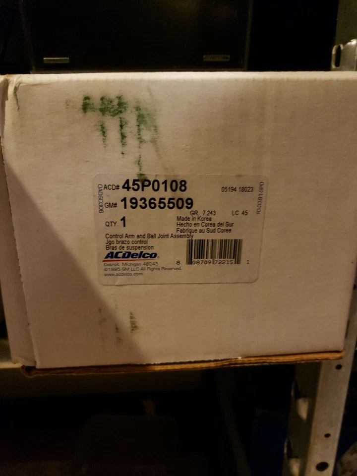 ACDelco For Mercedes-Benz SL63 AMG 09-13 Control Arm and Ball Joint Assembly - Image 2 of 2