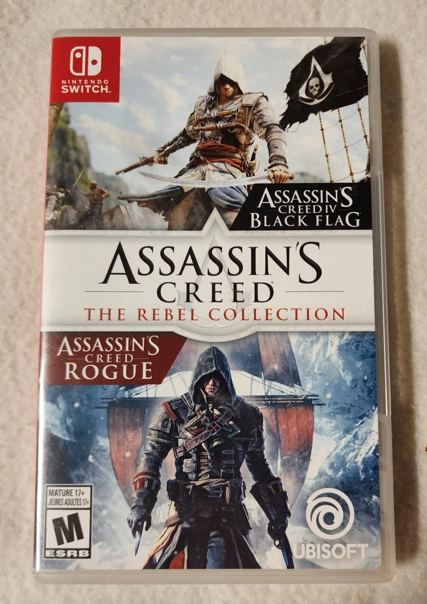 Assassin\'s Creed The Rebel Collection Case Only Nintendo Switch No Game |  eBay