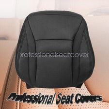For 2013-2017 Honda Accord Driver Side Top Perforated Leather Seat Cover Black For 2013-2017 Honda Accord Driver Side Top Perforated Leather Seat Cover Black