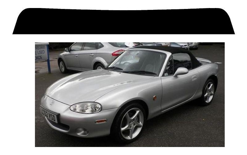 Mazda Sunstrip for an MX-5 2 - 2.5 1998 to 2005 - pre cut, no trimming required!