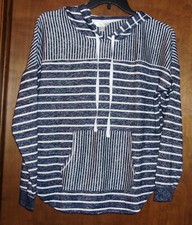 Women's Hacci Pullover Hoodie - Soft Cozy - Size L / Large 12-14