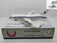 (ON SALE)1:400 Phoenix PH10876 Russia Atlant-Soyuz IL-96 RA-96002+Free Tractor
