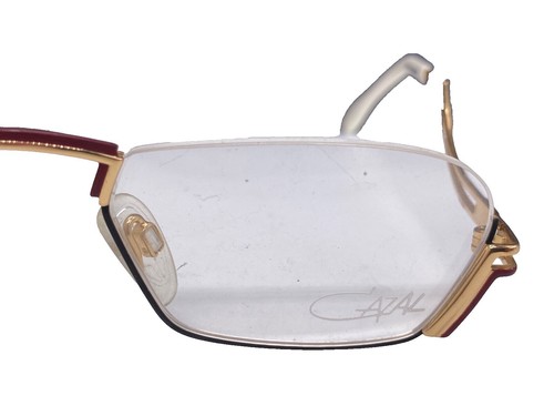 CAZAL MOD. 476 COL. 450 52-17-135 Eyeglasses Frames ONLY Germany Half Rim Authentic CAZAL Eyeglasses Eyewear Frame M #476 S52[]17  main image 4