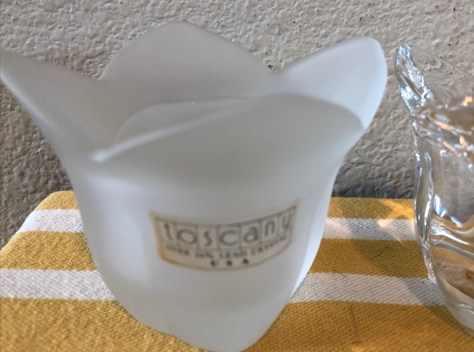 Toscany 24 Lead Crystal Tulip Votive Tea Light Candle Holders 1