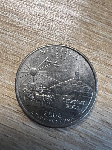 ERROR 2006 P - Nebraska Quarter Dollar