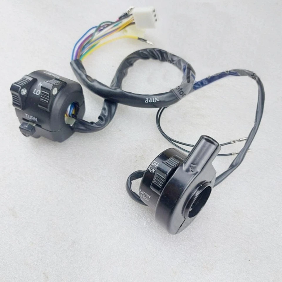 Interruptor de manija H10 izquierda + derecha para Yamaha DT125 DT175 DT250 DT360 DT400 XT250 Foto 3 de 4