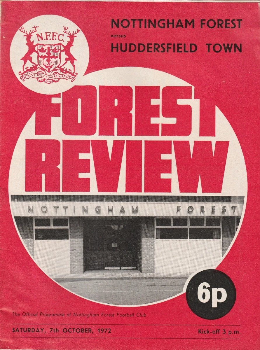 Programme Foot Nottingham Forest Vs Middlesbrough (Saison 1979-1980, Daté 15/12/1979)