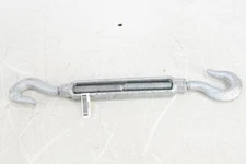 CHICAGO HARDWARE Turnbuckle: 1/2, 6 in Take Up (In.), 1035 Hot Roll Galvanized 