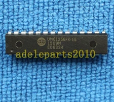 10pcs UM61256FK-15 UM61256FK UMC 32K X 8BIT HIGH SPEED CMOS SRAM DIP-28 chip-