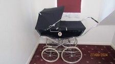 Silver Cross Balmoral Pram - blue