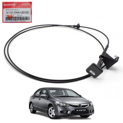 2006-2011 Honda Civic FD Wire Hood Bonnet Lock Release Cable For