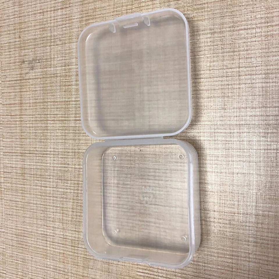 10Pcs Plastic Storage Box Mini Clear Jewelry Organizer Case Beads Container - Image 4 of 4