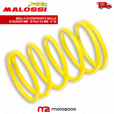 Molla Contropressione Malossi Super Rinforzata Per Minarelli - Colore Giallo - Foto 9