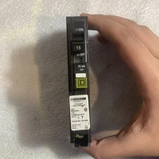 Square D 15A Single-Pole Plug-On Neutral Arc Fault Circuit Breaker (QO115PCAFI)