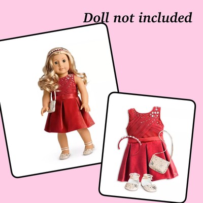 american girl tis the season party dress