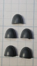 Warhammer 40k Space Marine Bits Primaris Hellblaster Plain Shoulder Pads x05